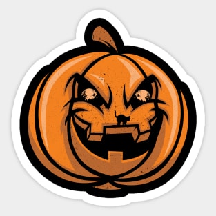 Creepiest Pumpkin Alive Sticker